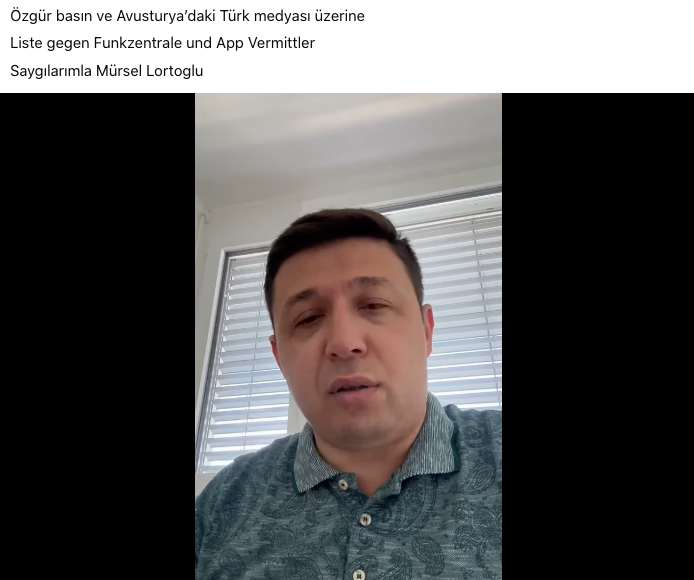 WKO Wien Üyesi Lortoğlu’ndan Avusturya’daki Türkçe Haber Sayfalarına Sert Suçlamalar