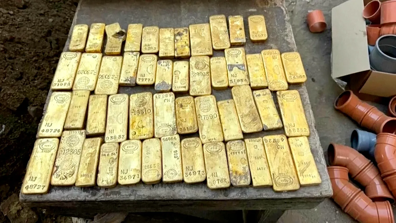İnşaat işçisi tadilat sırasında 9 milyon euro değerinde altın buldu