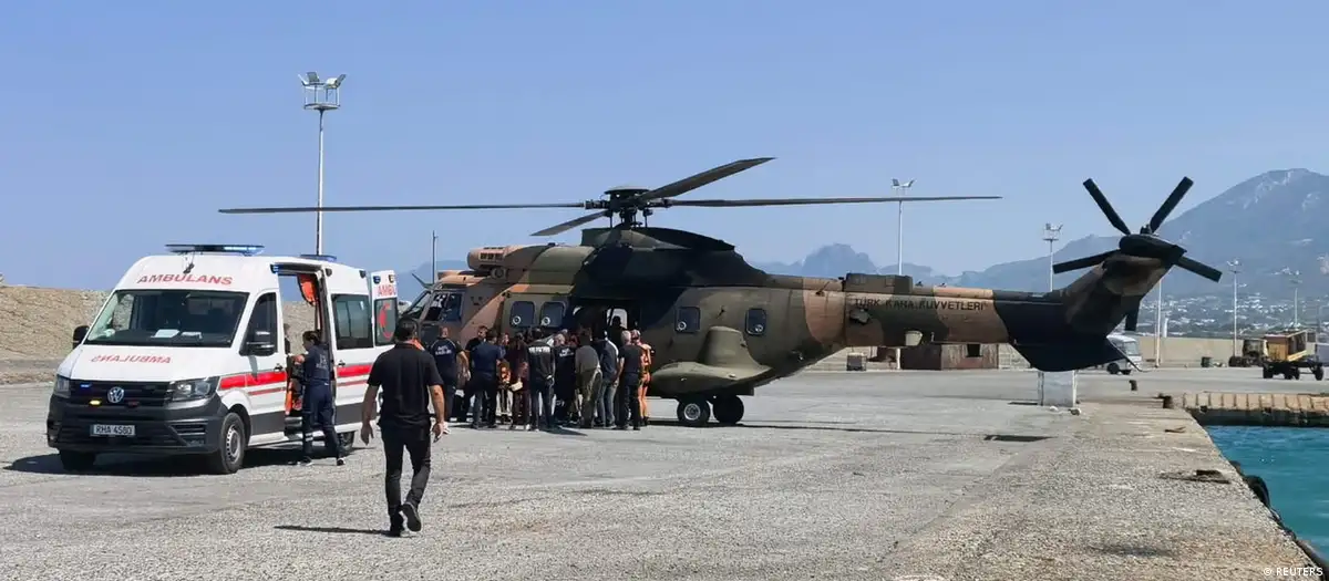 Girne açıklarında yolcu gemisi alabora oldu | 7 ölü, 23 kişi aranıyor