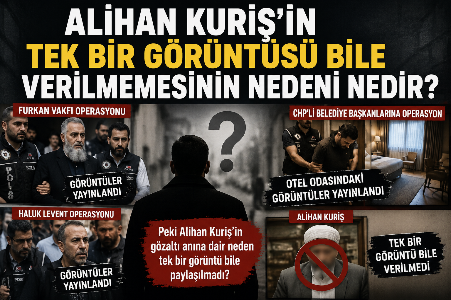 Alihan Kuriş’in Gözaltı Görüntüleri Neden Kamuoyuna Verilmedi?