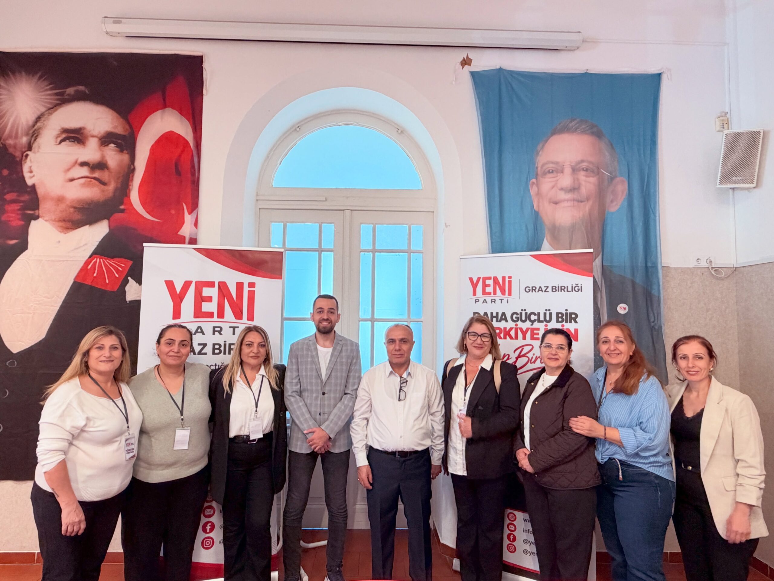YENİ Parti, Avusturya’daki ilk organizasyonunu Graz’da gerçekleştirdi